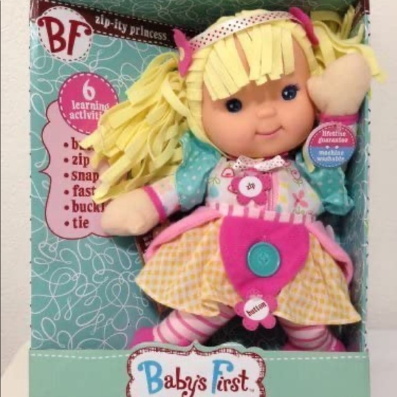 Zip-ity Princess Doll Baby's First Goldberger New - Picture 3 of 3